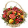 fruit basket with Pomegranates. Colombia