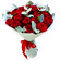 red roses with greenery. Colombia