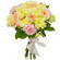bouquet of peach roses. Colombia