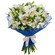 bouquet of white orchids. Colombia