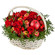 gift basket with strawberry. Colombia