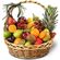 fruit basket with pineapple. Colombia