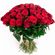 bouquet of 51 short stem roses